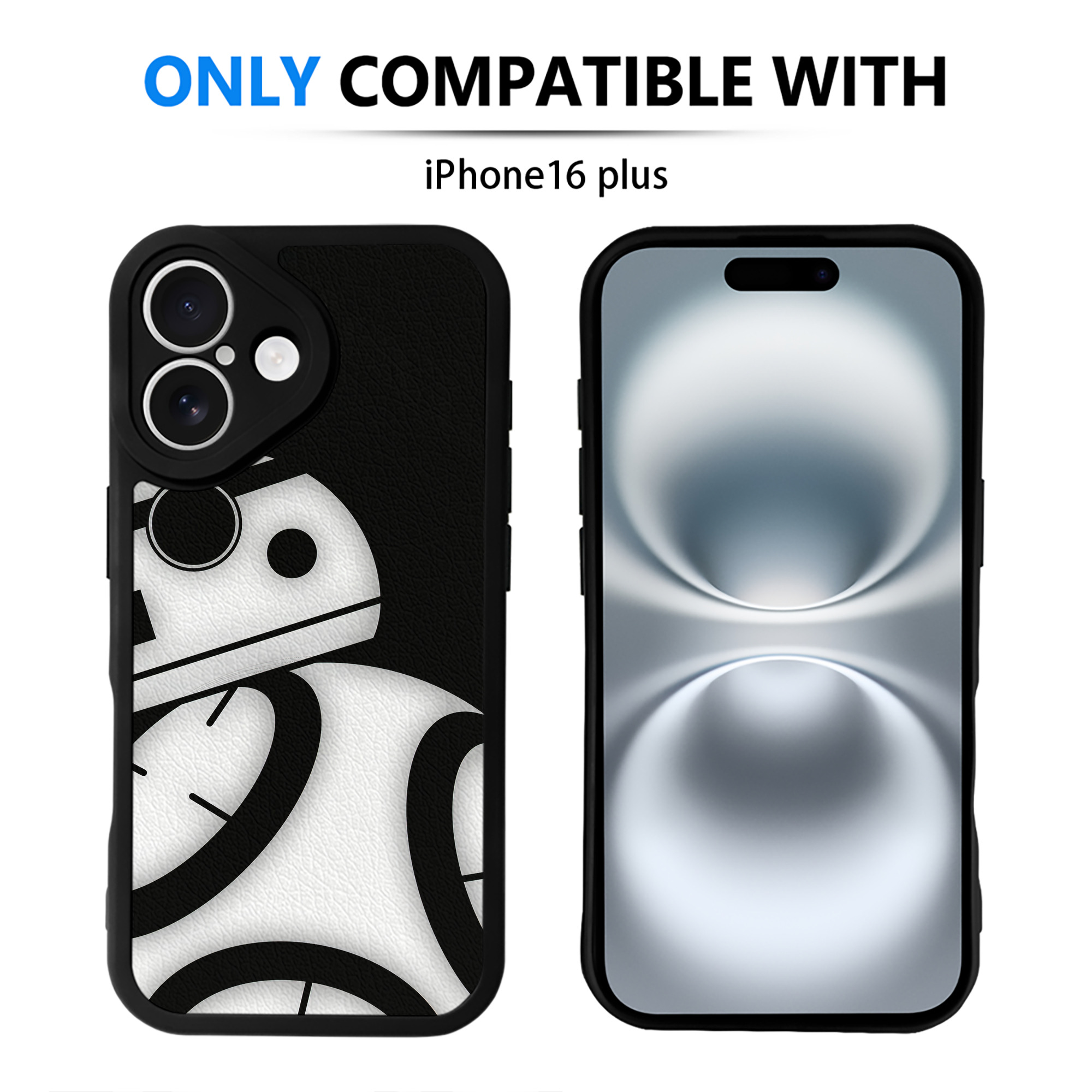 （画像用） スター・ウォーズ Star Wars 【iPhone 16シリーズ対応】シリコンスマホケース（レザー調） 材質：シリコン